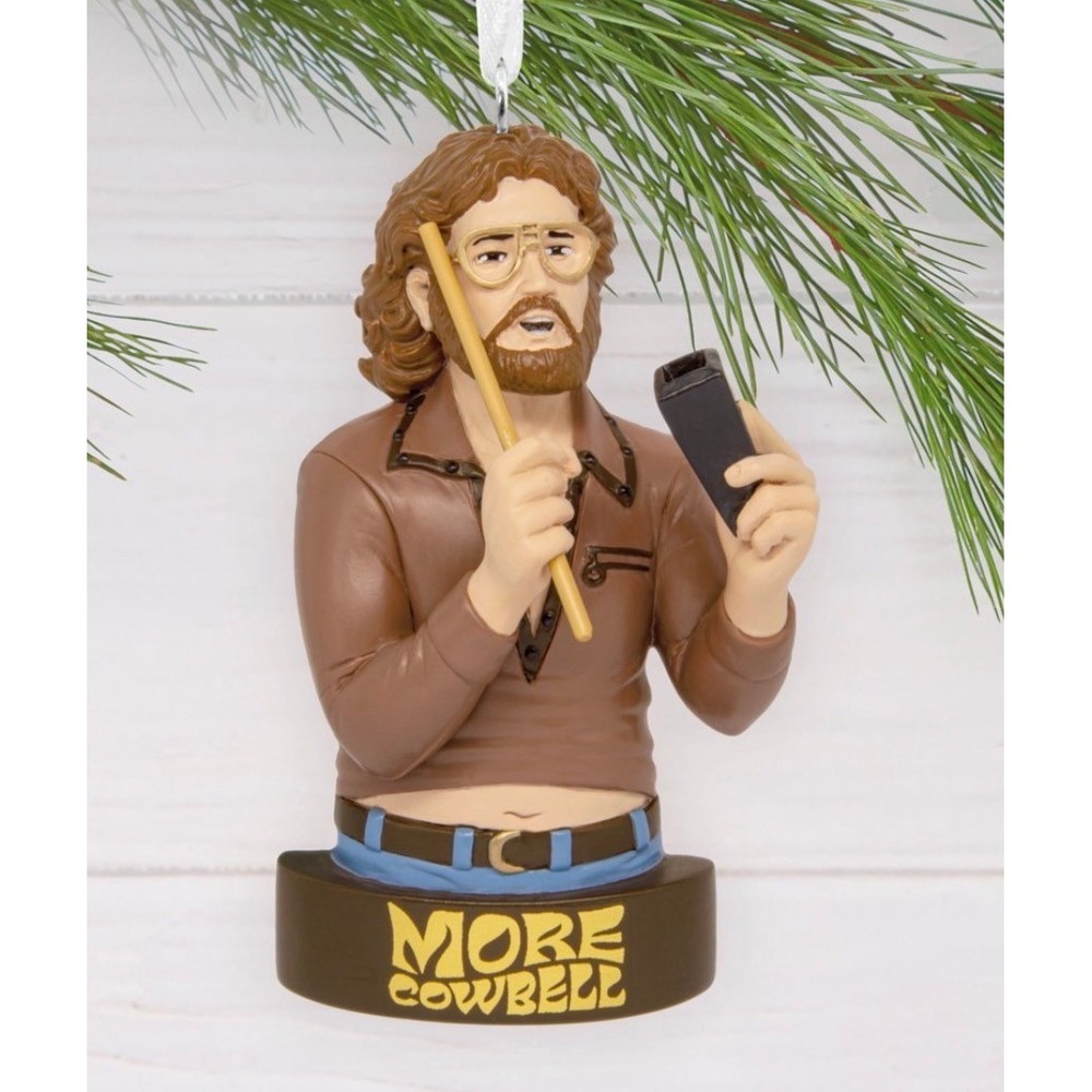 Hallmark SNL 50 Gene Frenkel More Cowbell Will Ferrell Christmas Ornament 2024